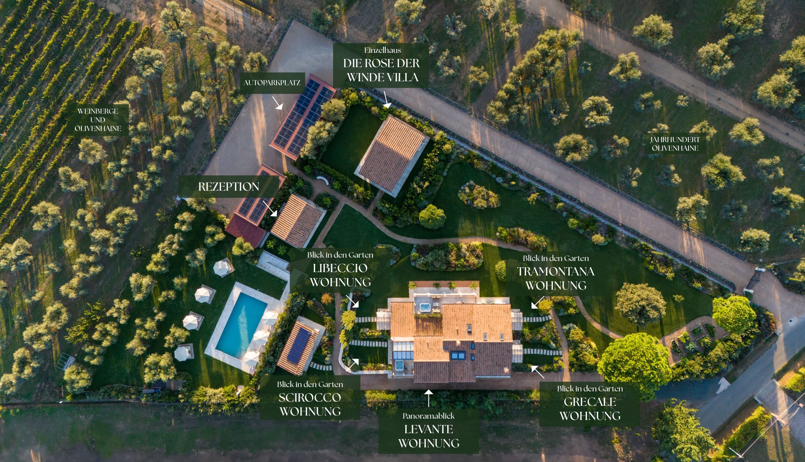 Die Karte von Terre dei Ghelfi