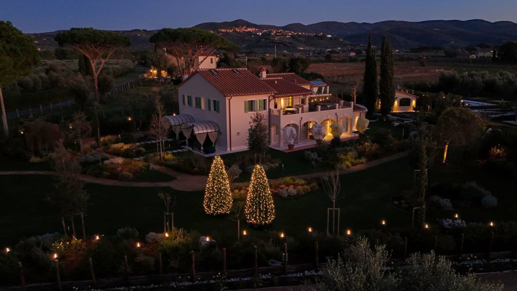 Terre dei Ghelfi all'imbrunire