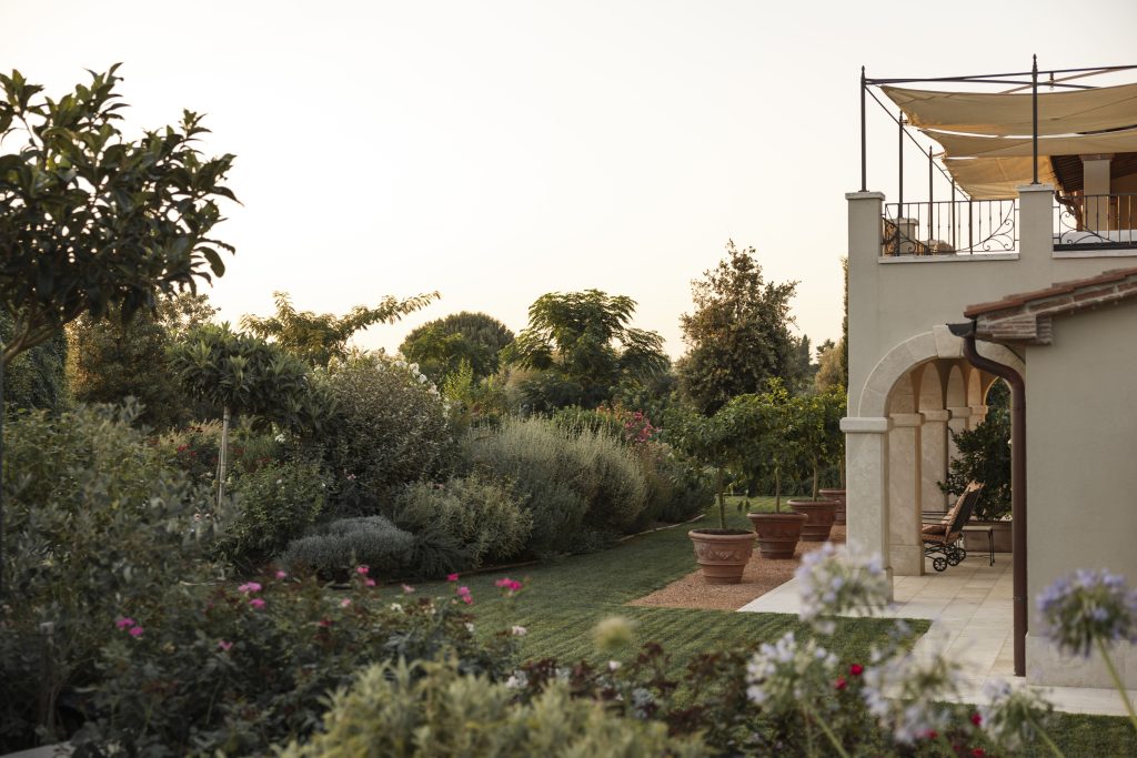 Il giardino di Terre dei Ghelfi